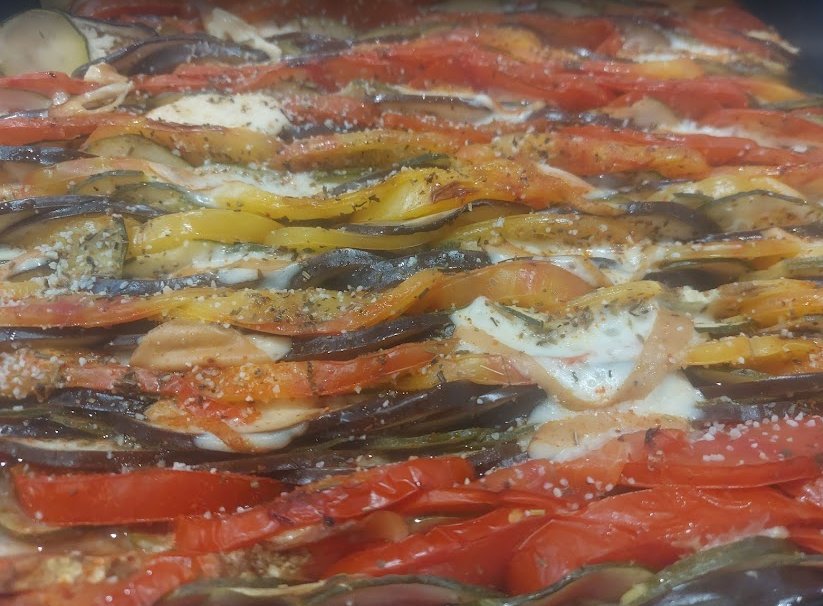 Tian de légumes grillés
